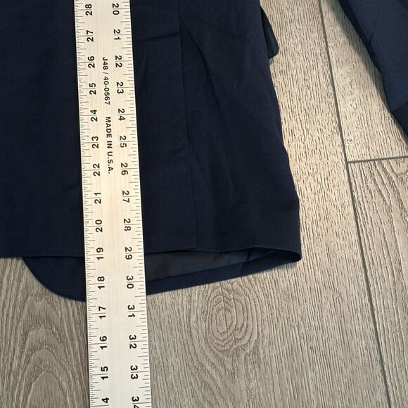 Bonobos Blazer Mens 42R Navy Blue Slim Fit Wool 2 Button Business Casual Stretch - Picture 6 of 9